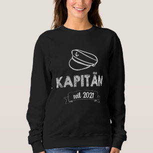 Sweatshirt Bateau à voile Skipper Training Bateau permis de c