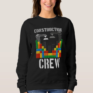 Sweatshirt Bâtiment de brique de l'équipe de construction