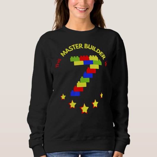 Sweatshirt Bâtiment Maître Bâtiment Maître Bâtiment 7 Anniver (Devant)