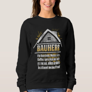 Sweatshirt Bâtiment pour hommes bâtisseurs de la partie supér