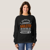 Sweatshirt Bâtiment pour hommes Échelle de construction Const (Devant entier)