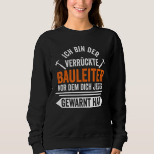 Sweatshirt Bâtiment pour hommes Échelle de construction Const