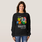 Sweatshirt Bâtiment principal de l'édifice mignon 13e anniver (Devant entier)