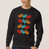 Sweatshirt Bâtiments rétro Blocs Bâtiment principal Construct (Devant)