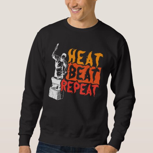 Sweatshirt Batterie à chaleur Répétition Metalsmith Forge for (Devant)
