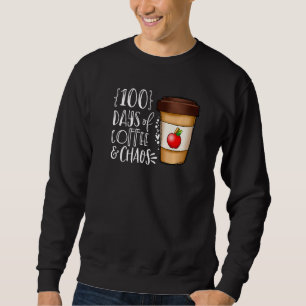 Sweatshirt Batterie Vie D'Une Infirmière Scolaire Heureux 100