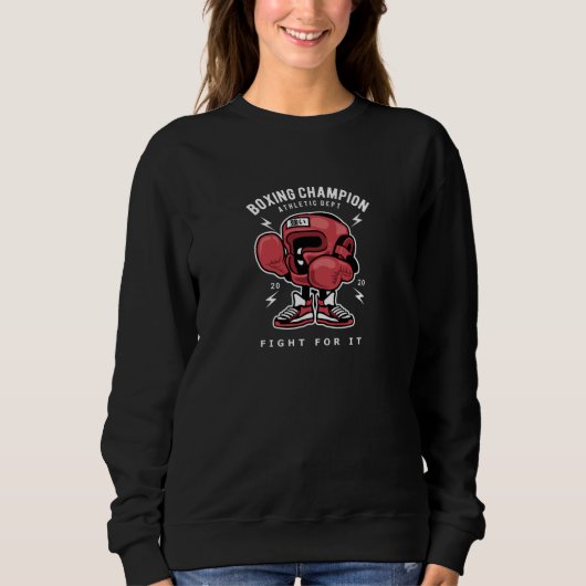 Sweatshirt Battez-vous pour cela (Devant)
