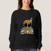 Sweatshirt bay alien space aliens cute ufo (Devant)