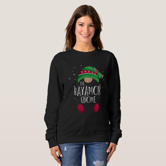 Sweatshirt Bayamon Gnome Family Matching Christmas Pajamas (Devant entier)