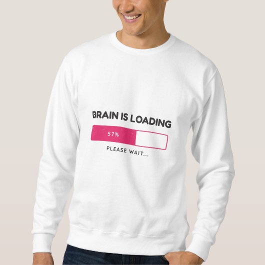 Sweatshirt BBrain is loading, please wait (Devant)