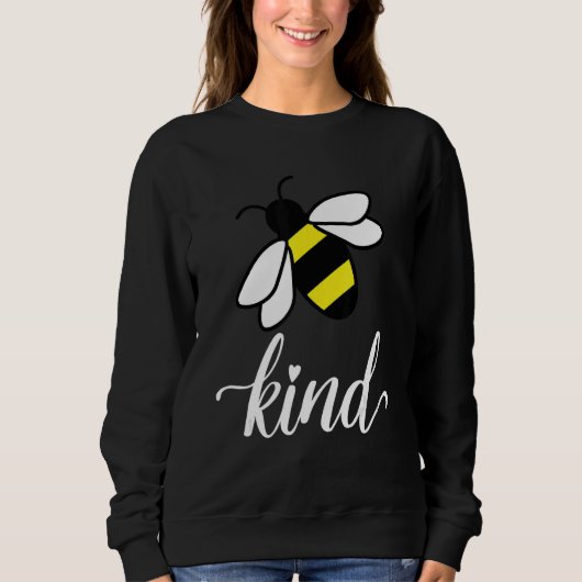 Sweatshirt Be Kind Bee Orange Unity Day 2022 Anti Bullying Ki (Devant)