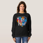 Sweatshirt Be Kind Can Be Anything Puzzle (Devant entier)