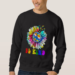 Sweatshirt Be Kind Love Rainbow Choose Kindness Sunflower Pri