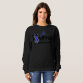 Sweatshirt be strong ataxia  for christian ataxia awareness b (Devant entier)
