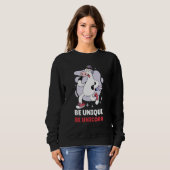 Sweatshirt Be Unique Be Unicorn 3 (Devant entier)