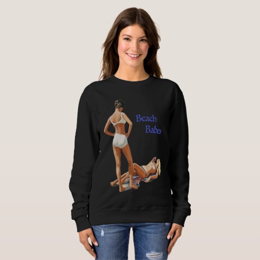 Sweatshirt Beach Babes (Devant entier)