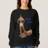 Sweatshirt Beach Babes (Devant)