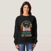 Sweatshirt Beaching Not Enseignant Tibétain Terrier Chien été (Devant entier)