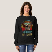 Sweatshirt Beaching Not Enseigner Bretagne Enseignant Chien É (Devant entier)