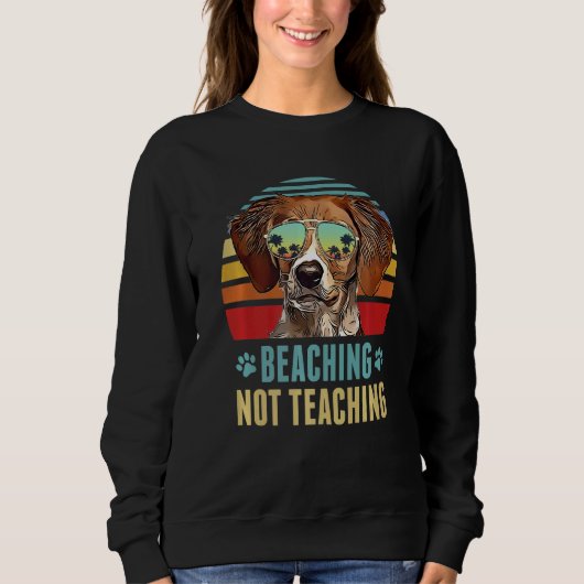 Sweatshirt Beaching Not Enseigner Bretagne Enseignant Chien É (Devant)