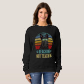 Sweatshirt Beaching Not Enseigning Scottish Terrier Dog Summe (Devant entier)