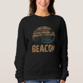 Sweatshirt Beacom Vintage Sunset Distressed (Devant)