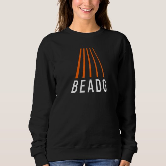 Sweatshirt BEADG 5 String Bass Guitar Player Baid Perspective (Devant)