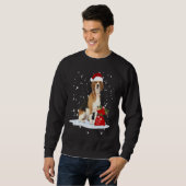 Sweatshirt Beagle Christmas  Santa Hat Animal  Kids (Devant entier)