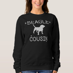 Sweatshirt Beagle Cousin Beagle Costume de fête de chien Matc