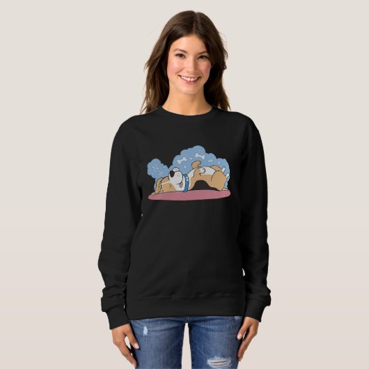 Sweatshirt Beagle Dog 2 (Devant entier)