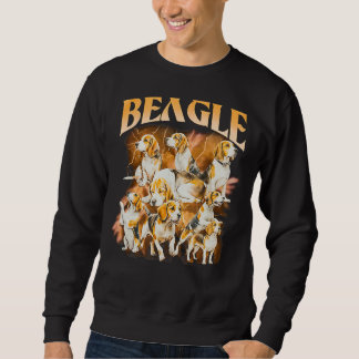 Sweatshirt Beagle Dog  Beagle Dog Vintage 90s Style