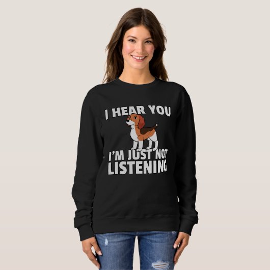 Sweatshirt Beagle Dog For Beagle Owner (Devant entier)