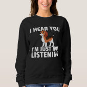 Sweatshirt Beagle Dog For Beagle Owner (Devant)