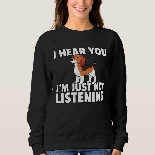 Sweatshirt Beagle Dog For Beagle Owner (Devant)