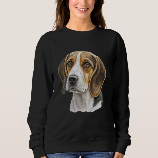 Sweatshirt Beagle Dog Lover Mom & Dad (Devant)