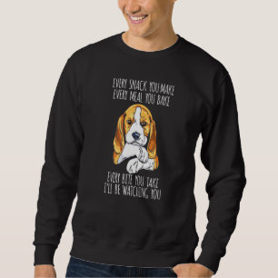 SWEATSHIRT BEAGLE MOM DAD FUNNY CHIEN