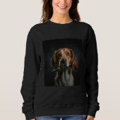 Sweatshirt Beagle My Valentine Date (Devant)