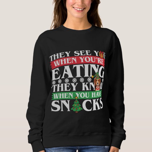 Sweatshirt Beagle Noël Beagle Lover (Devant)