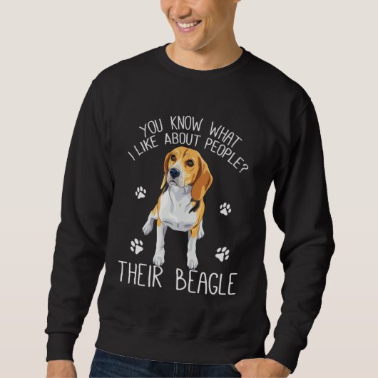 Sweatshirt Beagle Owner Dog  Beagle Dog (Devant)
