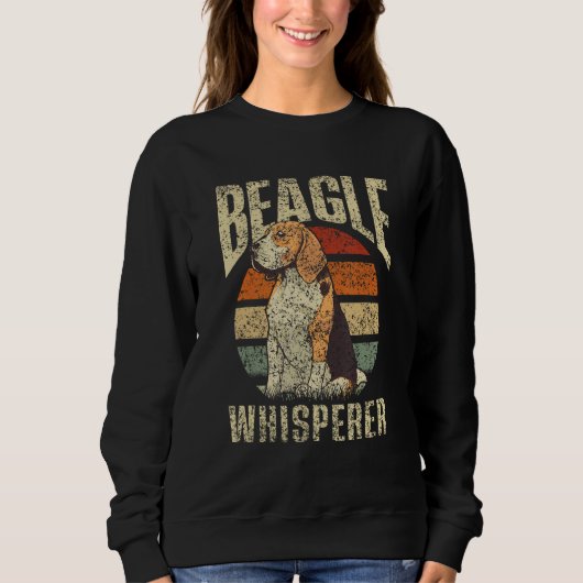 Sweatshirt Beagle Whisperer  Puppy Beagles Dog (Devant)