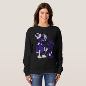 Sweatshirt Bear Broken Heart  Loves 5s Matching (Devant entier)