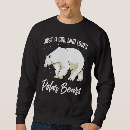 Sweatshirt Bear   Polar   Animal Arctic Biologist Biology Wil (Devant)
