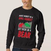 Sweatshirt Bear Vs Bull (Devant)