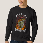 Sweatshirt Bearded Dragon Design For Herpetologist Beardies (Devant)
