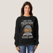 Sweatshirt Bearded Dragon Therapy (Devant entier)