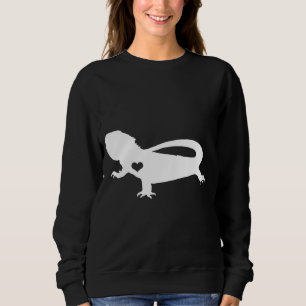 Sweatshirt Beardie I Love My Bearded Dragon