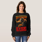 Sweatshirt Beardies Beardies Everywhere Bearded Dragon Pet L (Devant entier)