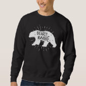 Sweatshirt Bearly Awake (Devant)