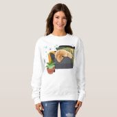 Sweatshirt BEARLY AWAKE - CHOW chemises blanches choisir styl (Devant entier)