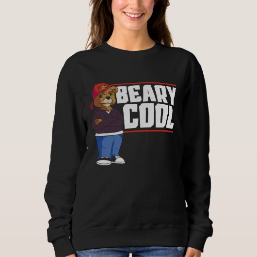 Sweatshirt Beary Cool Bear Lover Wildlife Animal Bear 1 (Devant)